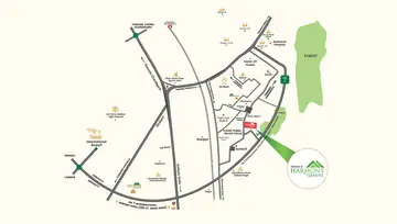 Location of Motia Harmony Greens - Image 56691
