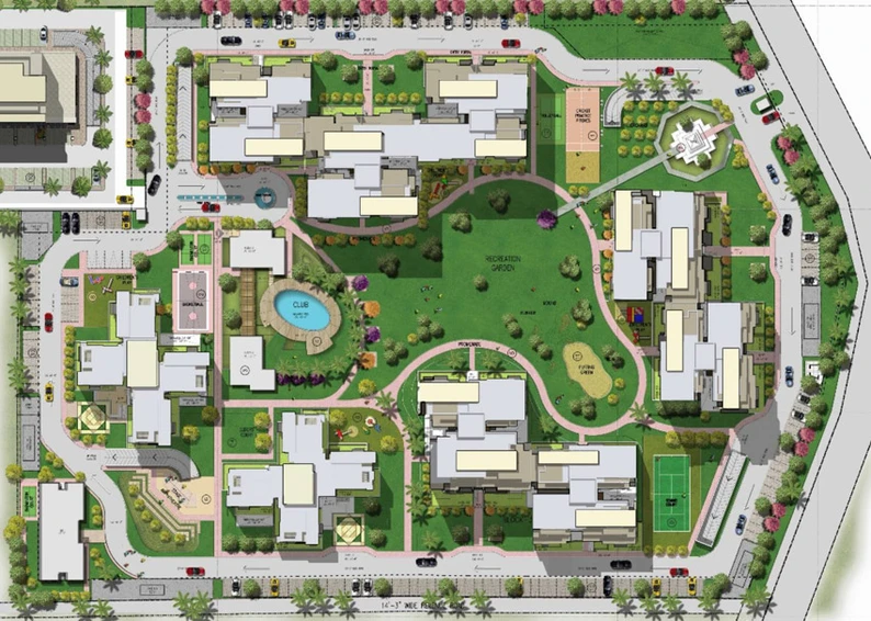 Master Plan of Sushma Chandigarh Grande in Zirakpur, Chandigarh - Image 5300