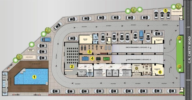 Master Plan of Lifestyle Podium in T Nagar, Chennai - Image 67711