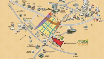 Location of Royale Garden Premium - Image 47506
