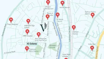 Location of Kolte Patil Vaayu - Image 16685