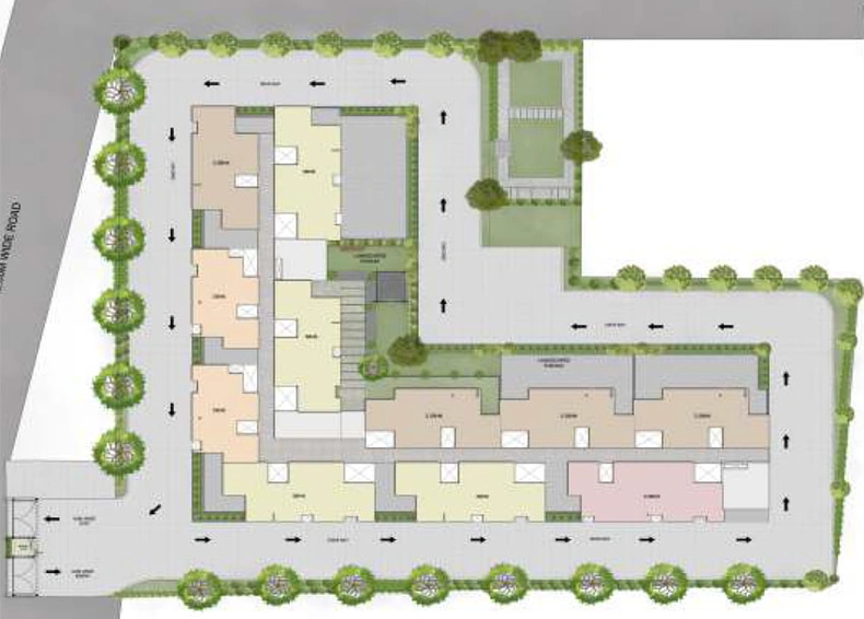 Master Plan of DRA D Elite in Sholinganallur, Chennai - Image 3886
