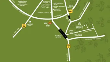 Location of Ubber Garden Enclave - Image 5345