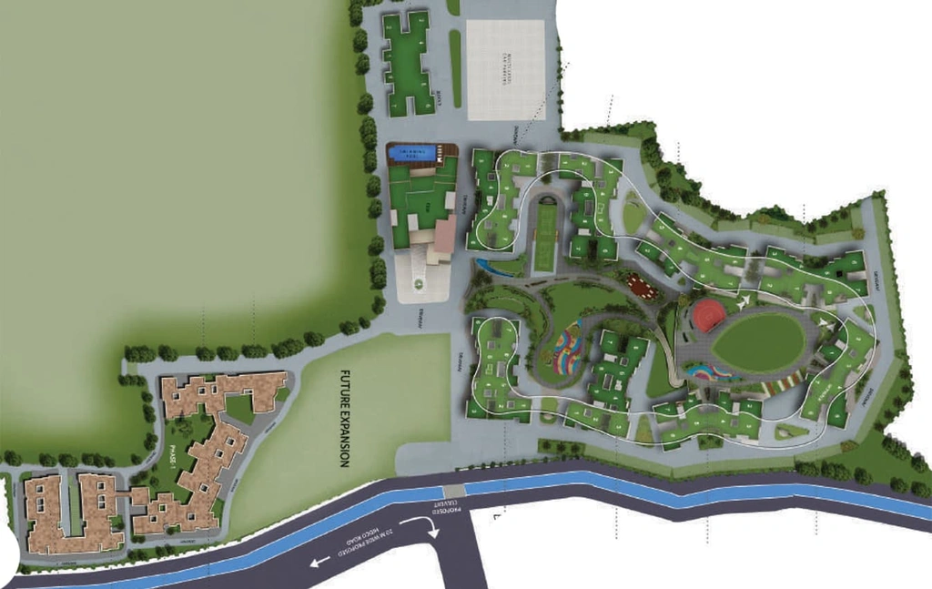 Master Plan of Siddha Galaxia in New Town, Kolkata - Image 4652