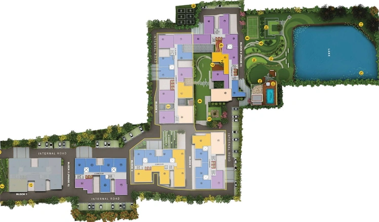 Master Plan of Signum Windmere in Madhyamgram, Kolkata - Image 4662