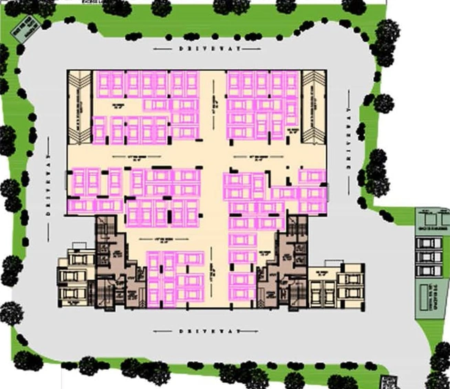Master Plan of Eden Tattvam in Manicktala, Kolkata - Image 4680