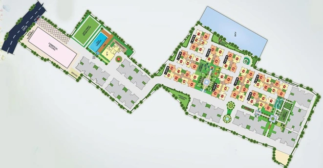 Master Plan of Magnolia Fantasia in Barasat, Kolkata - Image 4167