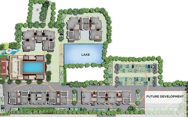 Master Plan of Sugam Urban Lakes in Konnagar, Kolkata - Image 4376