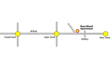 Location of Pranami Rosewood Apartments - Image 5920