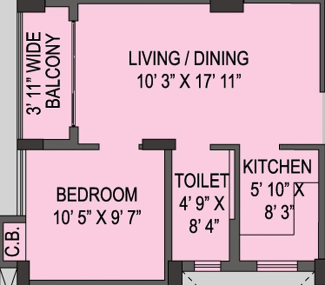 1 BHK Flat in Bhawani Courtyard in Madhyamgram, Kolkata - Image 495179