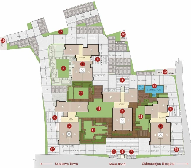 Master Plan of Purti Veda in New Town, Kolkata - Image 48423