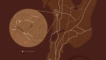 Location of Parinee Liva Roca - Image 17037