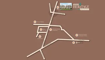 Location of Sri Ashok Heritage - Image 5751