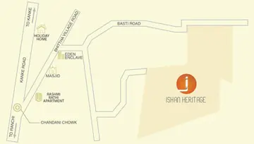Location of Sai Ishan Heritage - Image 13424