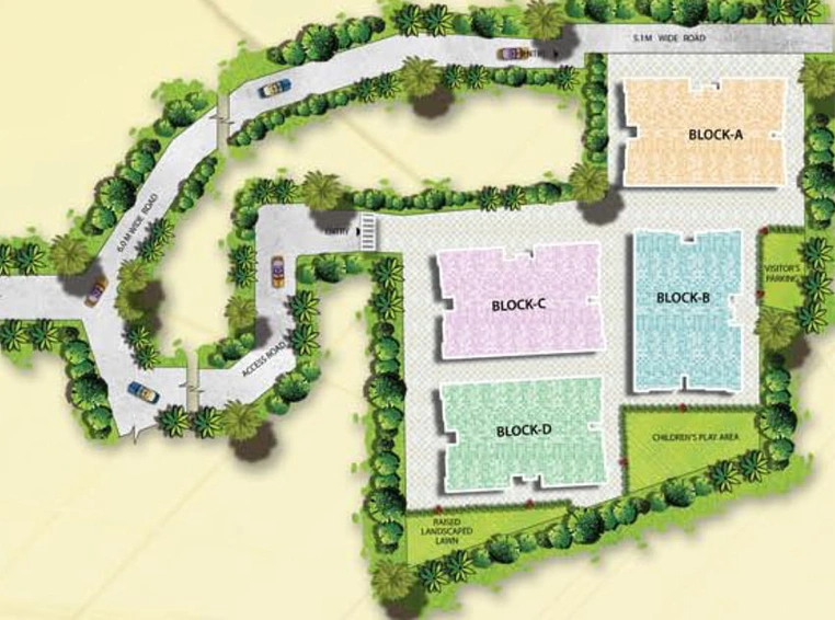 Master Plan of Sai Ishan Heritage in Gandhi Nagar Colony, Ranchi - Image 13426