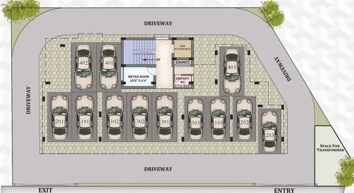 Master Plan of VGN Exotica in Velappanchavadi, Chennai - Image 4817