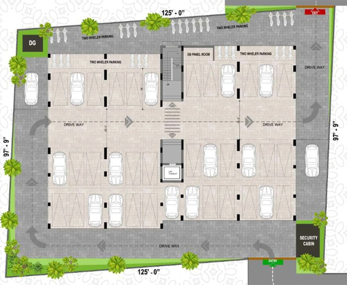 Master Plan of Space Age The Rise in Kolathur, Chennai - Image 99880