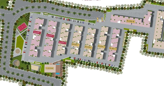 Master Plan of Urbanrise City Of Joy in Thirumazhisai, Chennai - Image 4775