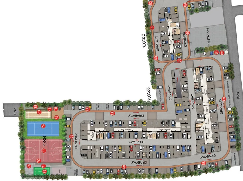 Master Plan of Casagrand Aria in Tambaram, Chennai - Image 3963