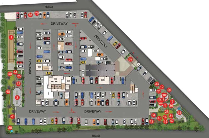 Master Plan of Casagrand Aspires in Navalur, Chennai - Image 47672