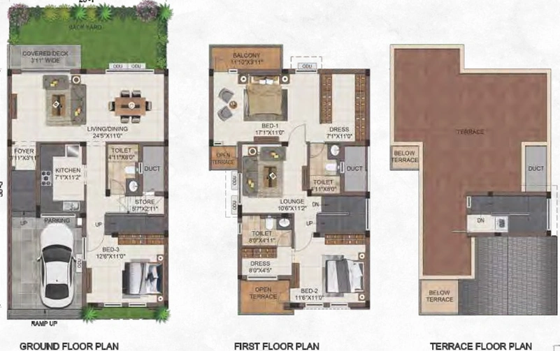 3 BHK House/Villa in Casagrand Platinum in Perungalathur, Chennai - Image 494032