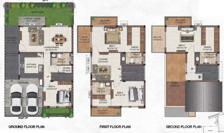 4 BHK House/Villa in Casagrand Platinum in Perungalathur, Chennai - Image 494035