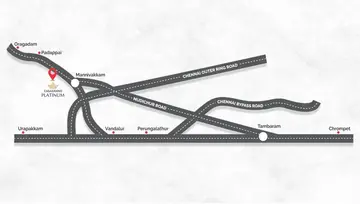 Location of Casagrand Platinum - Image 47692