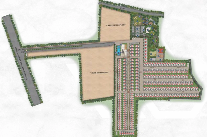 Master Plan of Casagrand Platinum in Perungalathur, Chennai - Image 47693