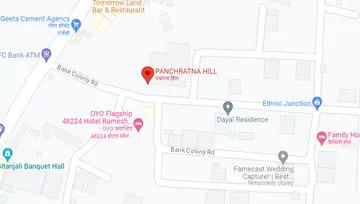 Location of Panchratna Hill - Image 15233