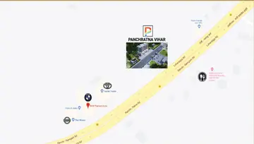 Location of Panchratna Vihar - Image 15258