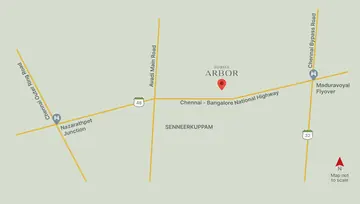 Location of Sobha Arbor - Image 4015