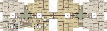 Floor Plan of Estate Eco Symphony in Bariatu, Ranchi - Image 5788