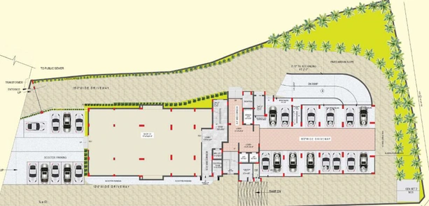 Master Plan of Bangkali Arpit Tower in Kokar, Ranchi - Image 16205