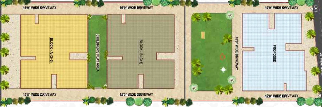 Master Plan of Shree Ramdeo Garden in Namkum, Ranchi - Image 5932