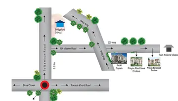 Location of Prayas Janki Square - Image 51924