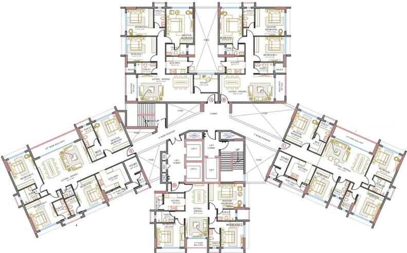 Master Plan of Orbit Urban Park in New Town, Kolkata - Image 48430