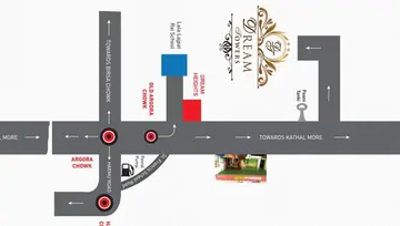 Location of Lucky Dream Towers - Image 7208