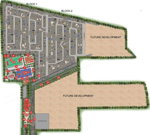 Master Plan of Casagrand Southbrooke in Kelambakkam, Chennai - Image 47775