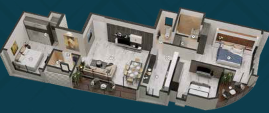 3 BHK Flat in Gurukrupa Divyam in Ghatkopar East, Mumbai - Image 778100