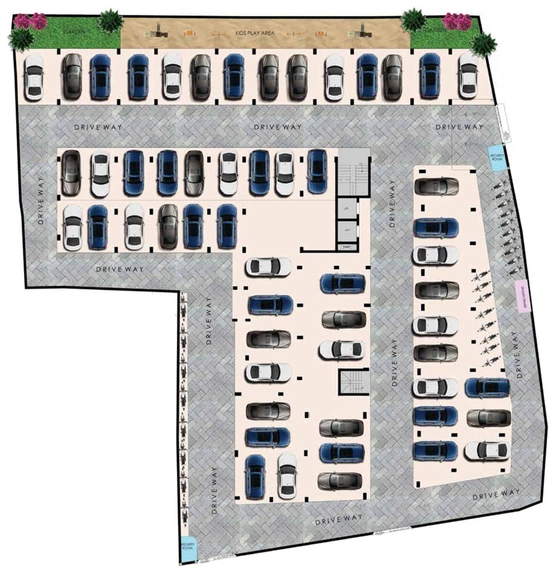 Master Plan of Nahar Grandeur in Sholinganallur, Chennai - Image 47810