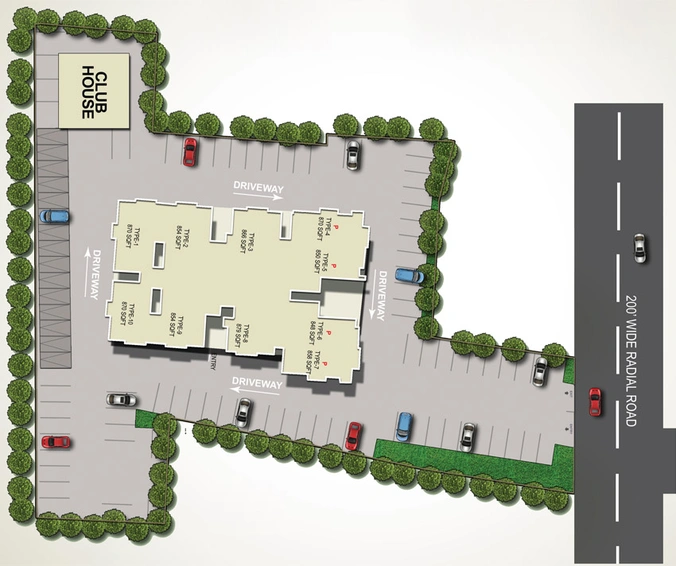 Master Plan of Jains Anarghya in Pallikaranai, Chennai - Image 4751
