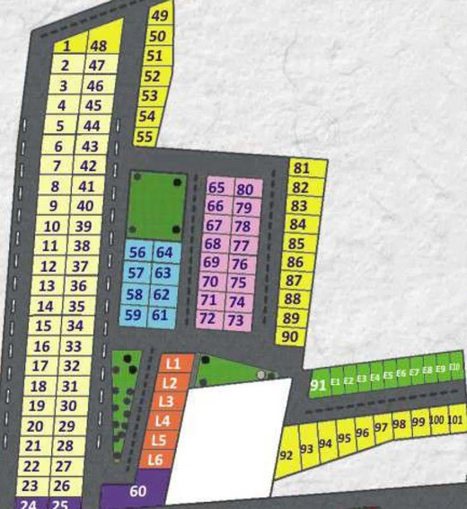 Master Plan of Ganpati Goldmine in Bawadiya Kalan, Bhopal - Image 46486