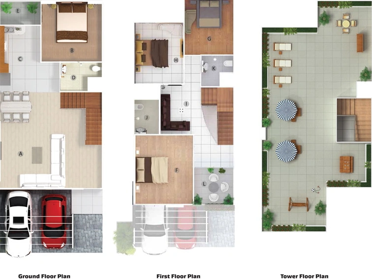 4 BHK House/Villa in Hindustan Palmera Villas in Gandhi Nagar, Bhopal - Image 491447