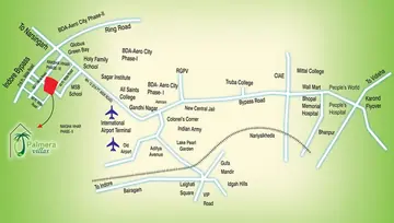 Location of Hindustan Palmera Villas - Image 46512
