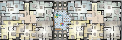 Floor Plan of HiLiving Serenity in Madhavaram, Chennai - Image 4858
