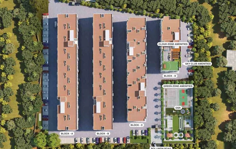 Master Plan of KG House of Champions in Perumbakkam, Chennai - Image 48473