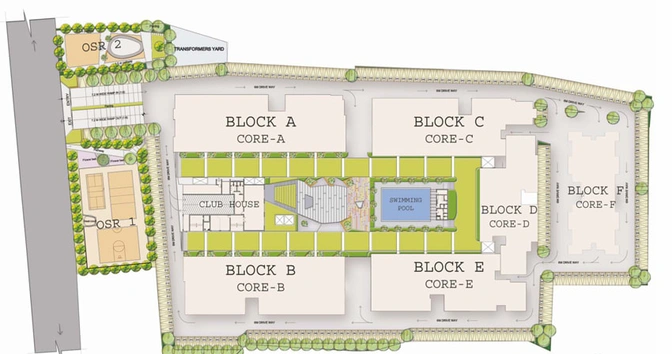 Master Plan of Hazel Apartments in Avadi, Chennai - Image 4887