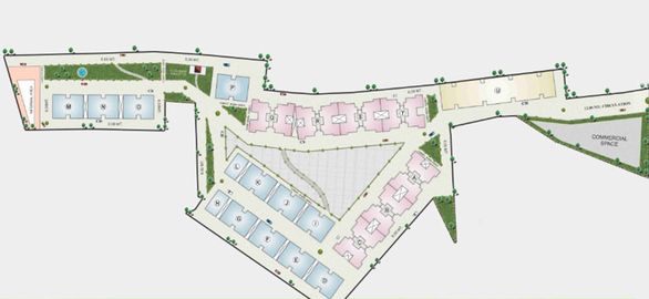 Master Plan of Sheetal Dham in Hoshangabad Road, Bhopal - Image 7904