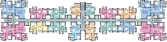 Floor Plan of Arun Excello Sharada in Sholinganallur, Chennai - Image 48479