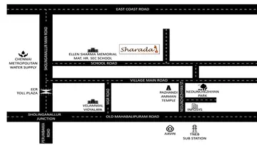 Location of Arun Excello Sharada - Image 48478